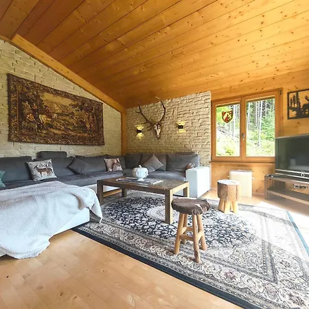 Le Domaine Du Cerf Isolé Pleine Nature 7 à 10 Pers Chalet Lautenbach